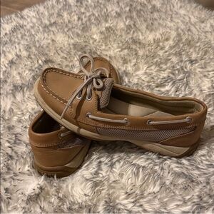 Sperry Tan Leather Loafers